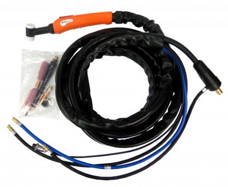 FoxWeld UnoTIG-18-Flex 4м разъем 35мм2, с кнопкой, ж/охл.