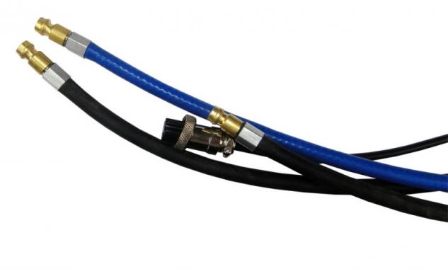 FoxWeld UnoTIG-18-Flex 4м разъем 35мм2, с кнопкой, ж/охл.